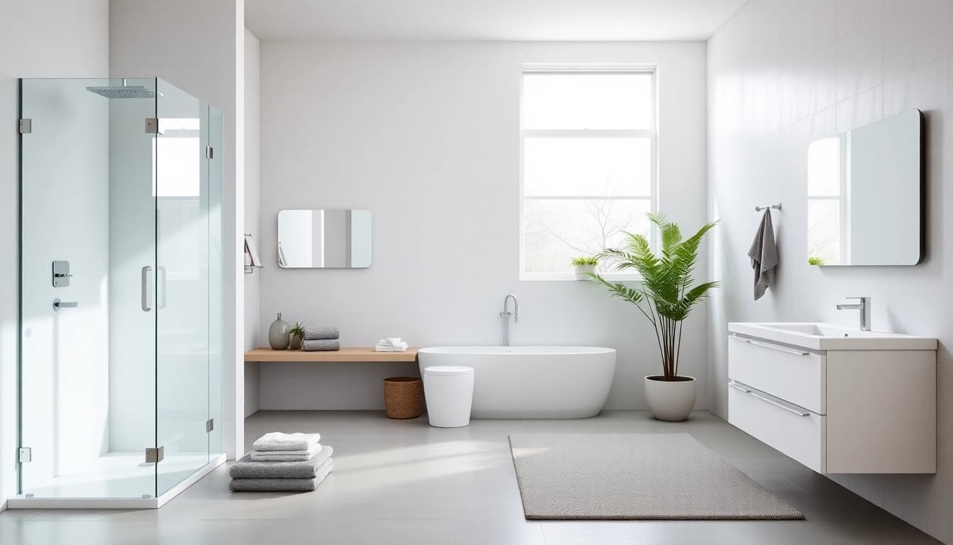Hochwertige Badprodukte von sonni sanitär GmbH in einem modernen Badezimmer