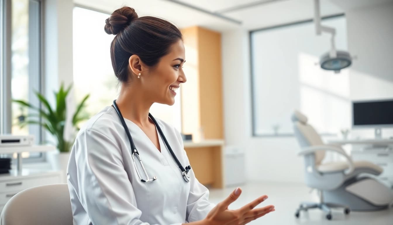 Beratung zur Plastische Chirurgie Hamburg im modernen Klinikumfeld.