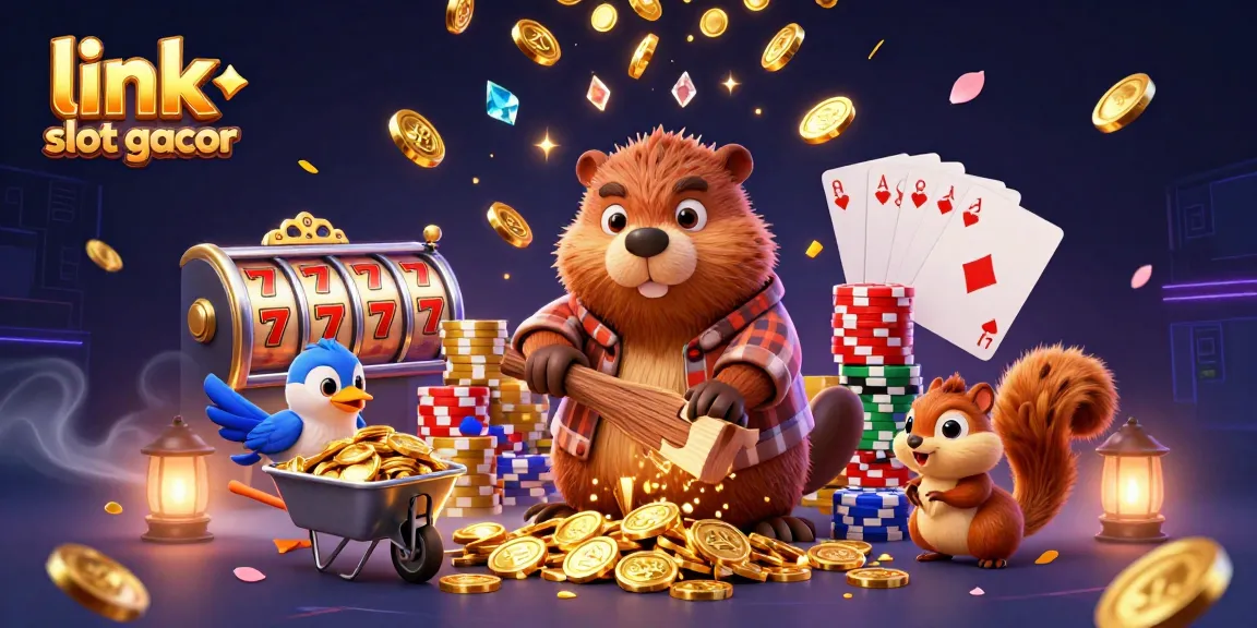 Spin the reels at link slot gacor and gather treasures in a vibrant 3D casino scene