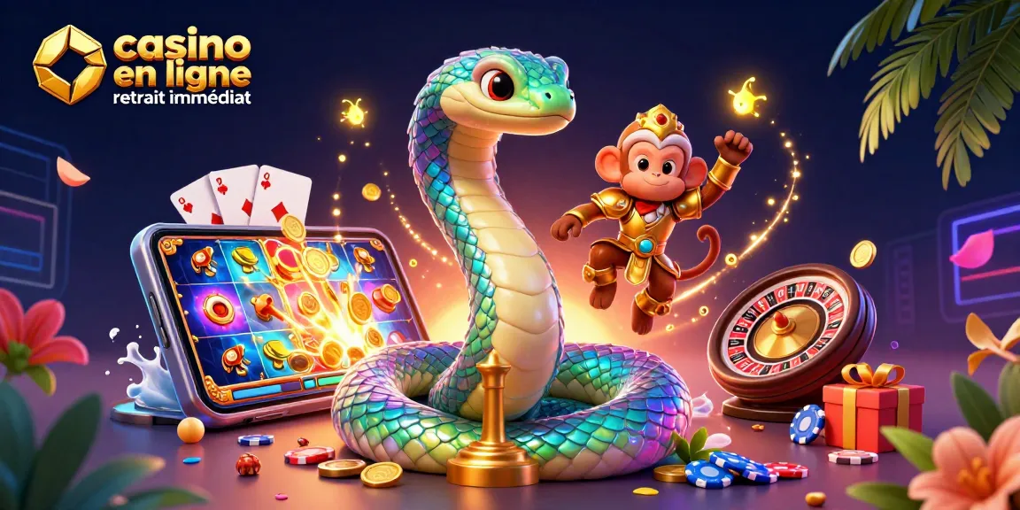 Casino en ligne retrait immédiat : Profitez d'une expérience de jeux riche avec des personnages captivants.