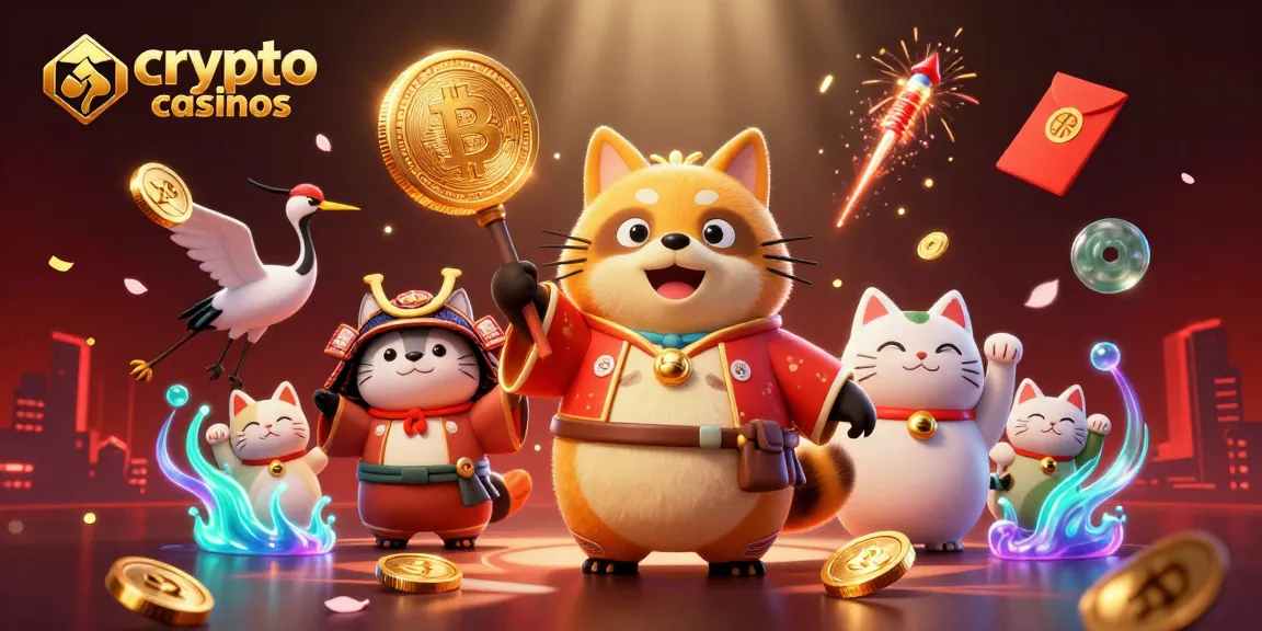 Les crypto casinos se révèlent avec des éléments dynamiques et festifs, mettant en avant les cryptomonnaies.