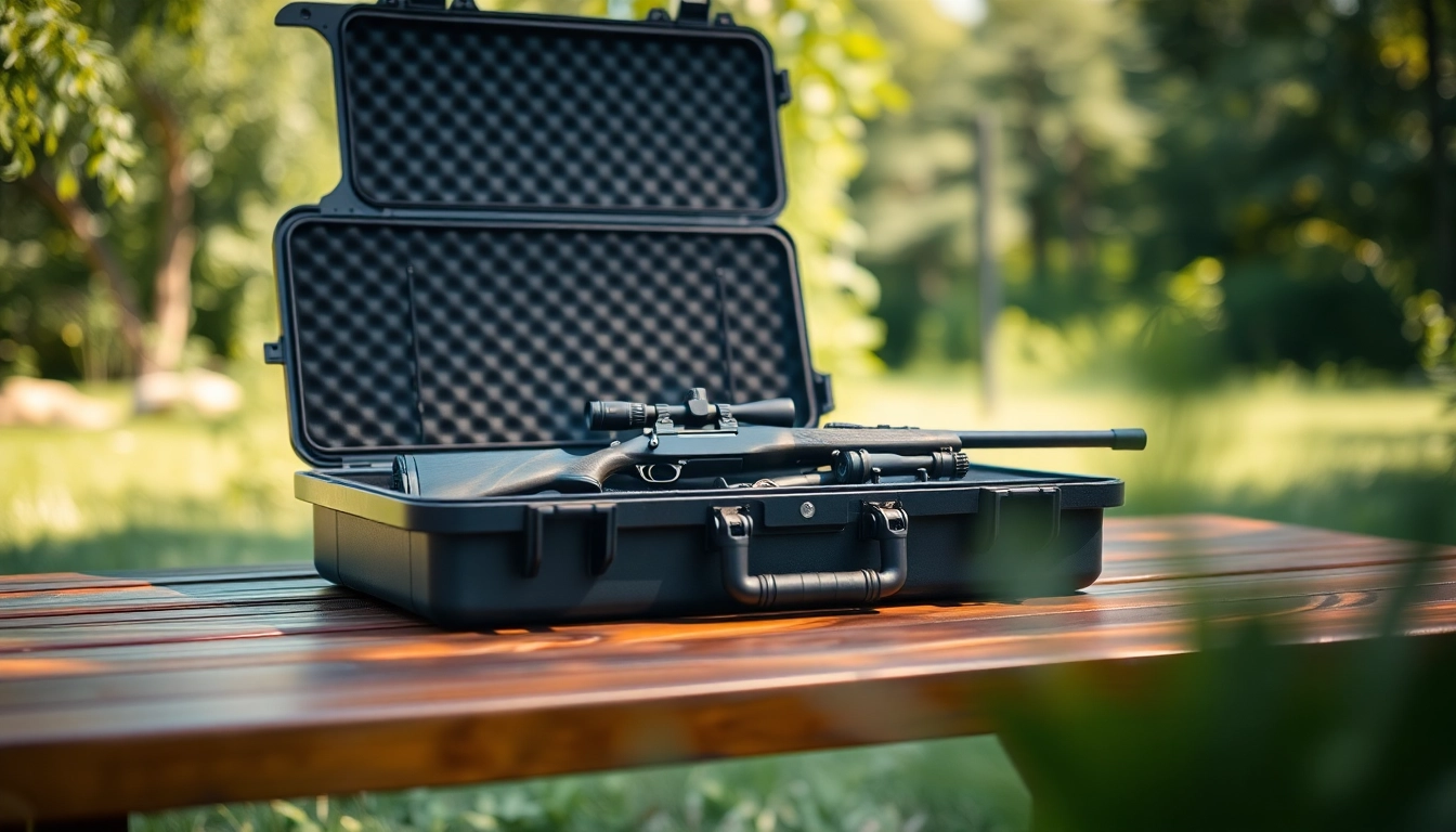 Organize your gear effectively with the sturdy pelican rifle case showcasing premium design and reliability.