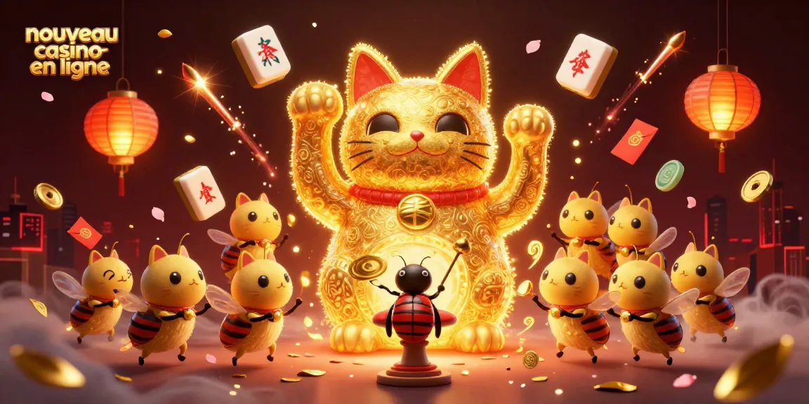 Découvrez le monde captivant du nouveau casino en ligne avec des symboles chanceux et une ambiance festive.