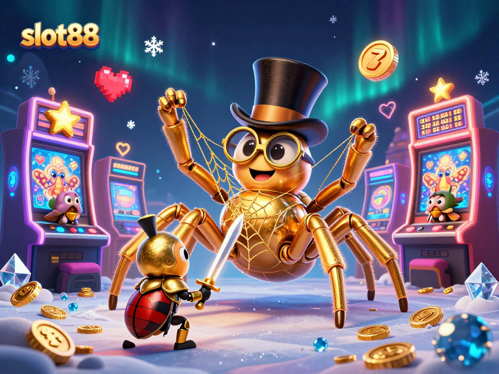 Menangkan slot88 dengan keberuntungan tarantula emas dan ksatria kecil elemen slot mendebarkan.