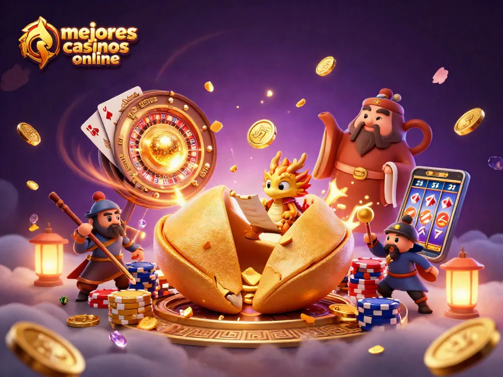 Juega en los mejores casinos online y descubre promociones en una imagen vibrante.