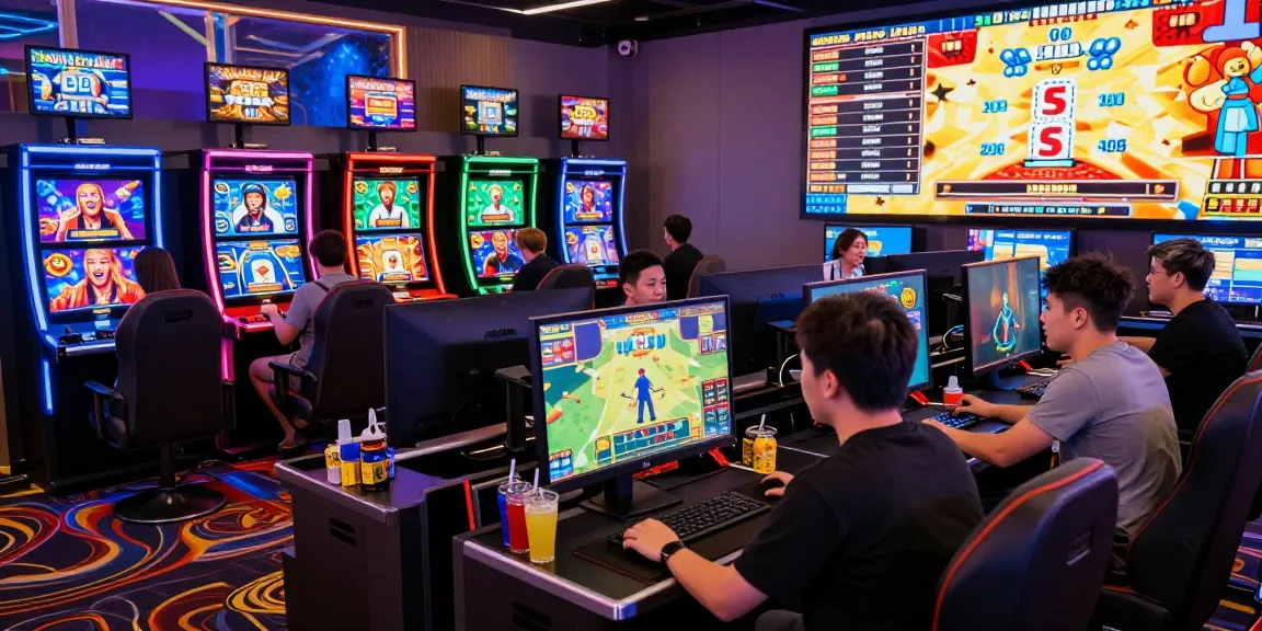 Players engaged in thrilling ROKOK88 login experience at vibrant online casino.