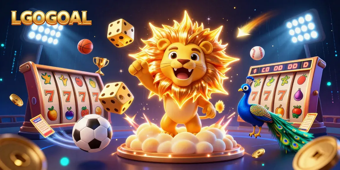 Spin to win with LGOGOAL and experience thrilling jackpots in a vibrant casino scene.