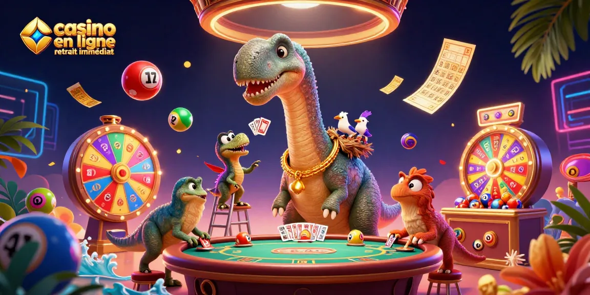 Débloquez des gains avec casino en ligne retrait immédiat en rencontrant un brontosaurus ludique.