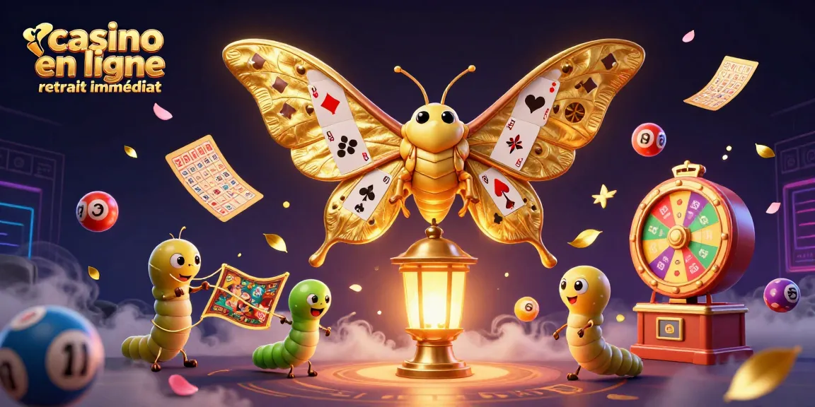 Plongez dans l'univers des casinos en ligne avec retrait immédiat à travers une animation captivante et colorée.