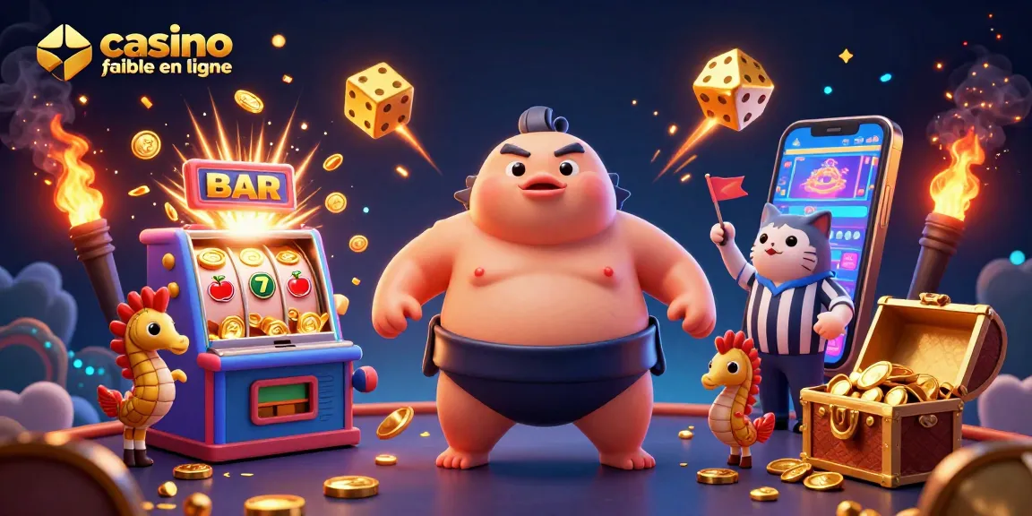 Plongez dans l'univers du casino fiable en ligne avec cette scène animée de jeu captivante