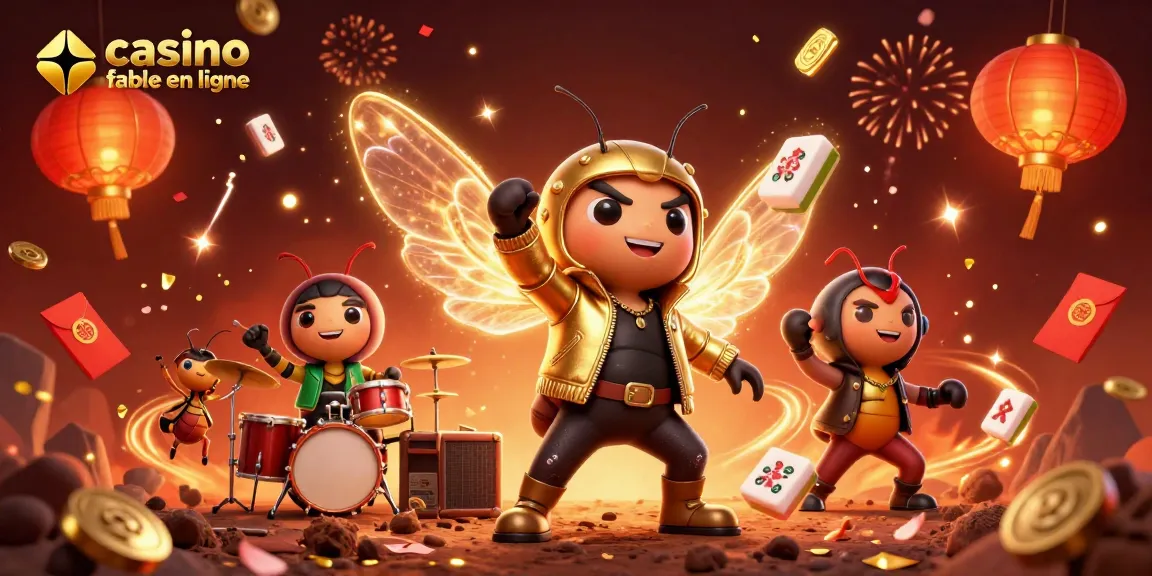 Paris sûrs dans le casino fiable en ligne avec des personnages de jeu animés et des éléments festifs