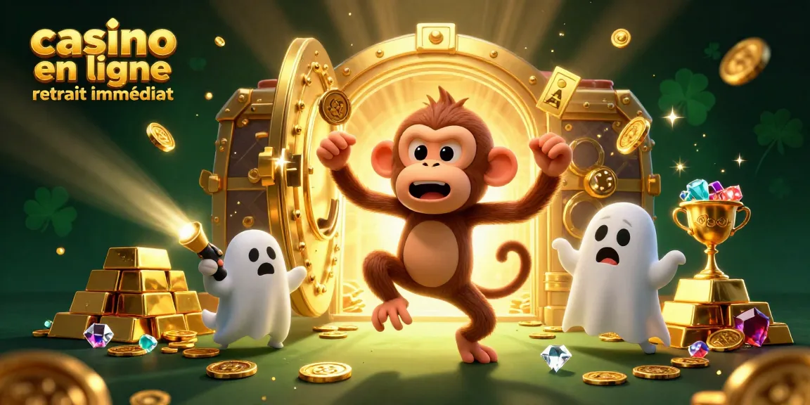 Découvrez l'action palpitante du casino en ligne retrait immédiat avec des personnages de casino animés.