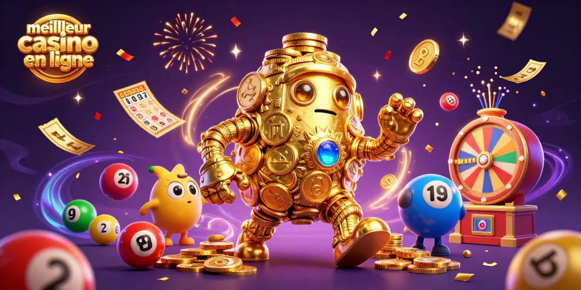 Visitez le meilleur casino en ligne avec un golem doré et des éléments de loterie dynamiques.