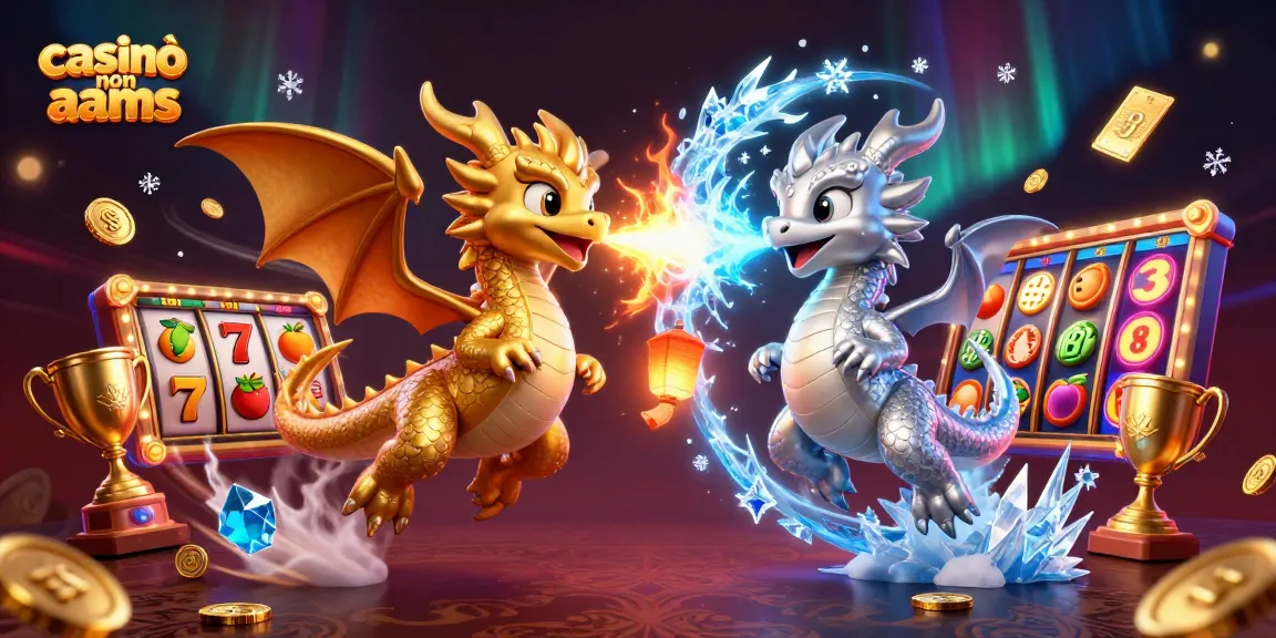 Casinò non AAMS: Goditi l'avventura tra drago d'oro e d'argento nei migliori giochi online.