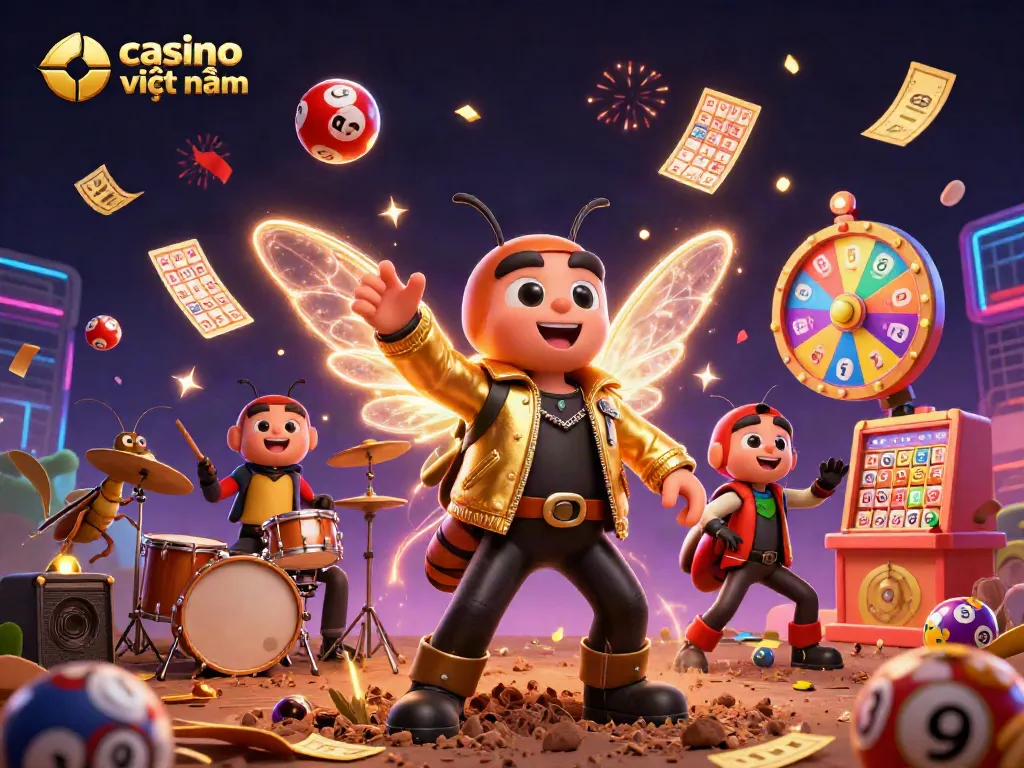 Các hoạt động tại casino trực tuyến Việt Nam với hình ảnh sinh động và nhạc sống thú vị.