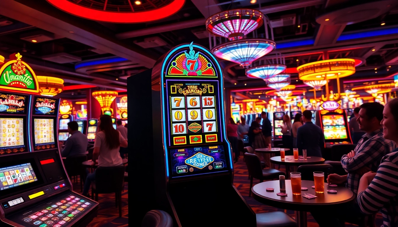 Menggandeng keseruan permainan, 88SLOTDEWA menampilkan mesin slot yang menarik di tengah suasana kasino.
