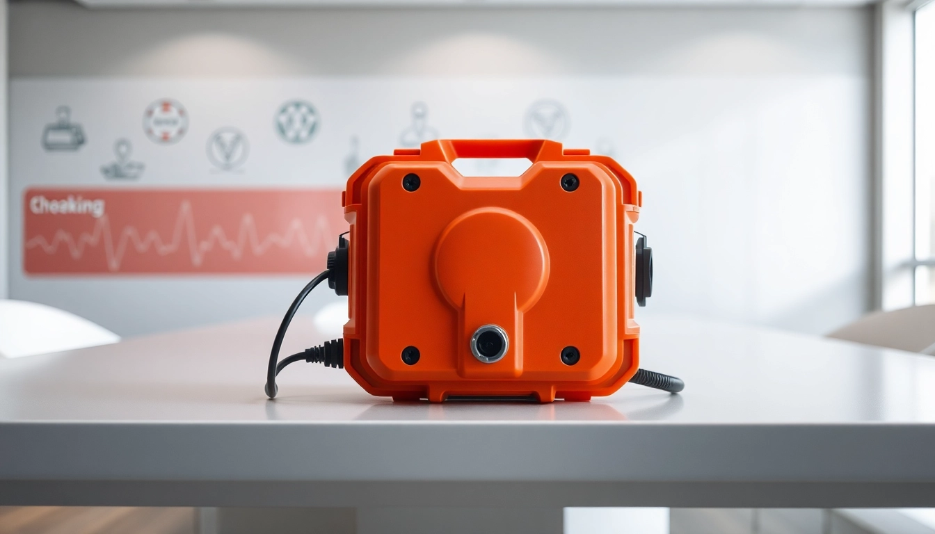 Showcasing a choking rescue device designed for emergency situations, emphasizing its crucial features.