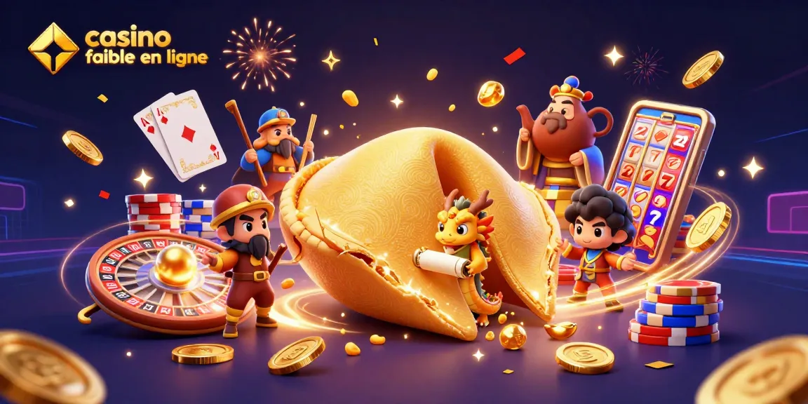 Un casino fiable en ligne avec des personnages de dessins animés élaborés dans une scène de fortune.