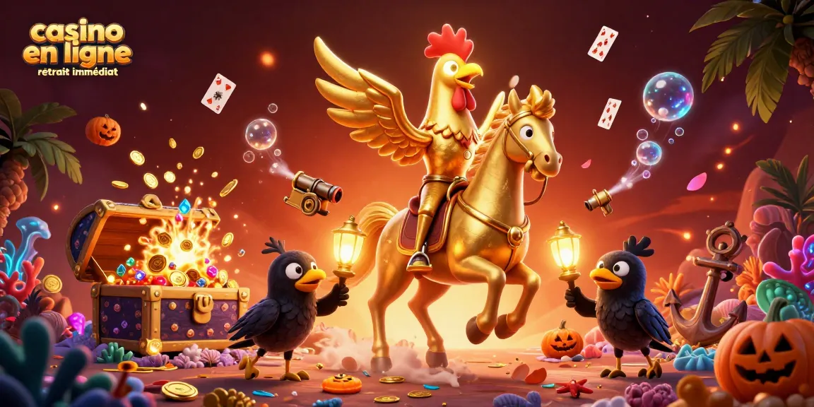 Vivez l'excitation du casino en ligne retrait immédiat avec ce spectacle coloré et dynamique de jeux.