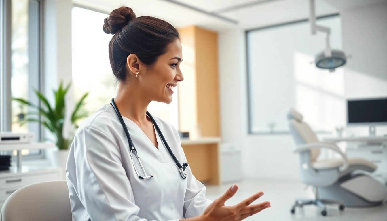 Beratung zur Plastische Chirurgie Hamburg im modernen Klinikumfeld.