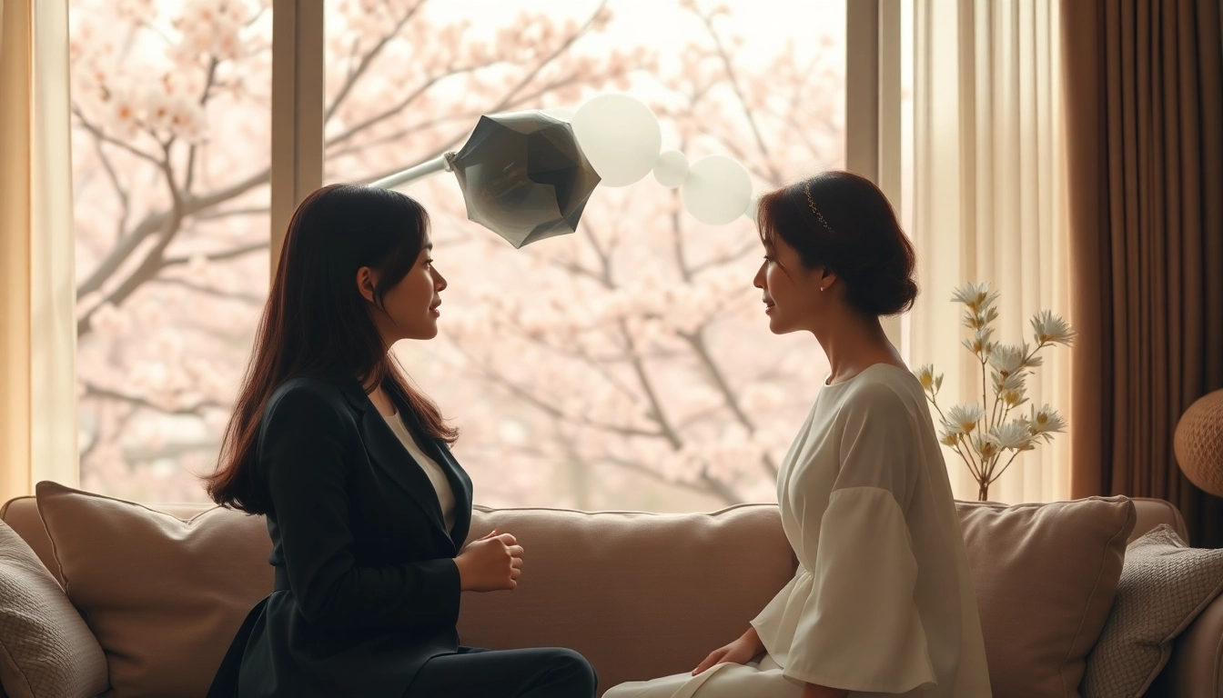 Engaging couple scene as viewers watch Korean drama online, highlighting emotional connection.