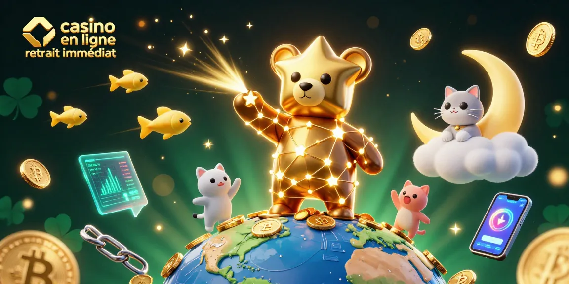 Pour le retrait immédiat au casino en ligne, l'ours constellation prend des pièces scintillantes