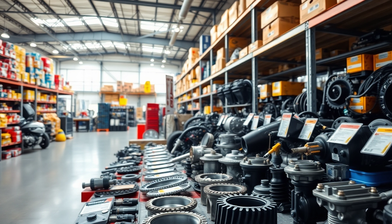 Discover quality automotive parts at https://factoryoemsupply.com/ showcasing an organized warehouse display.