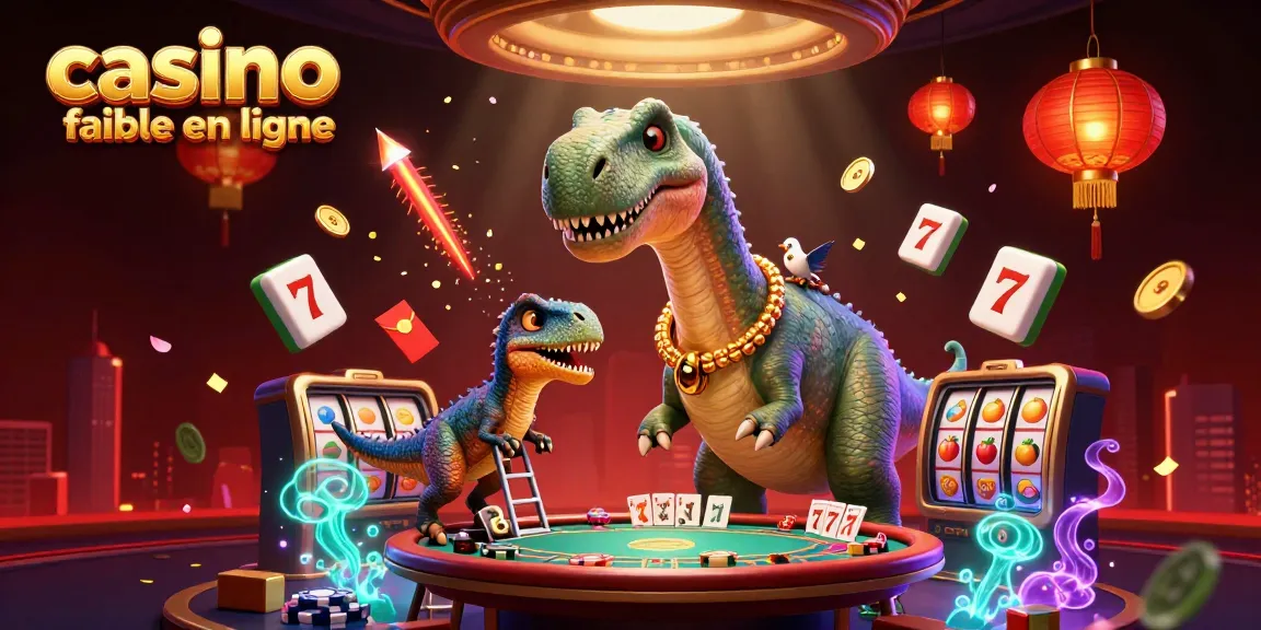 Jouez dans un casino fiable en ligne avec un brontosaurus fascinant et des jeux de poker animés.