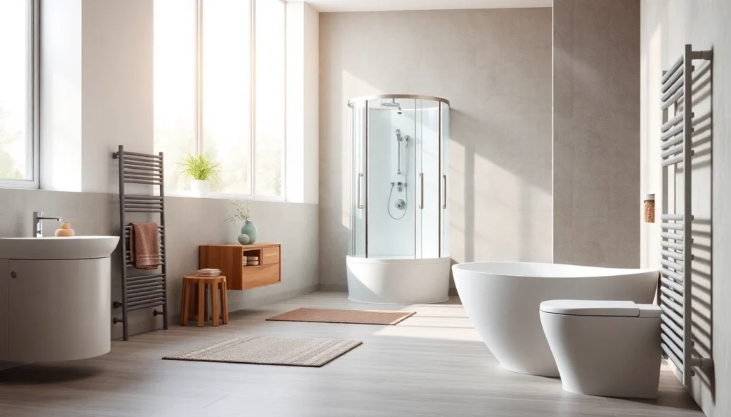 Entdecken Sie edle Duschkabinen und Heizkörper im Bereich Sonni sanitär für Ihr modernes Badezimmer.