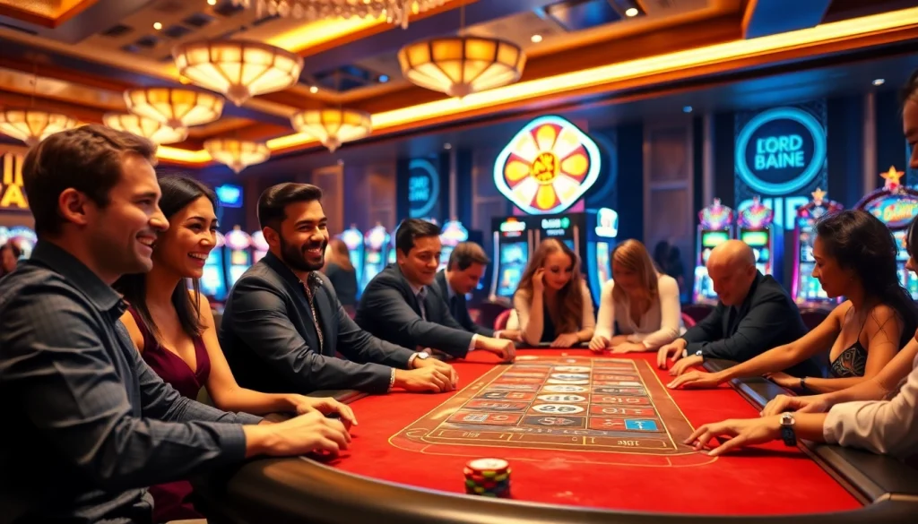 Permainan menarik bandar toto terpercaya di meja kasino yang ramai dan mengasyikkan.