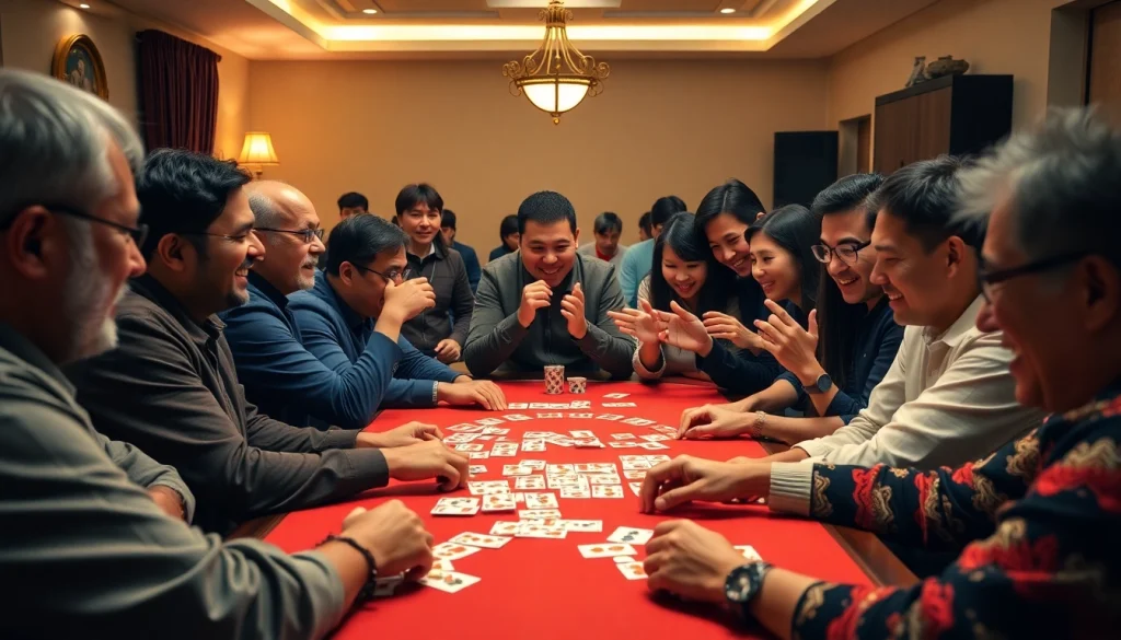 Engage with Ok Rummy players as they strategize and enjoy a thrilling game experience.
