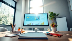 Boost engagement with a cheap smm panel showcased in a modern digital marketing workspace.