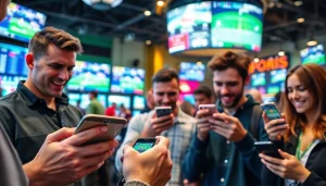 Enjoy the excitement with the best sports betting apps India in a vibrant sports lounge atmosphere.