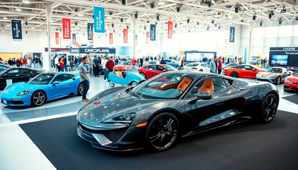 Experience thrilling vehicles at the Auto Cars Show with vibrant displays and engaging interactions.