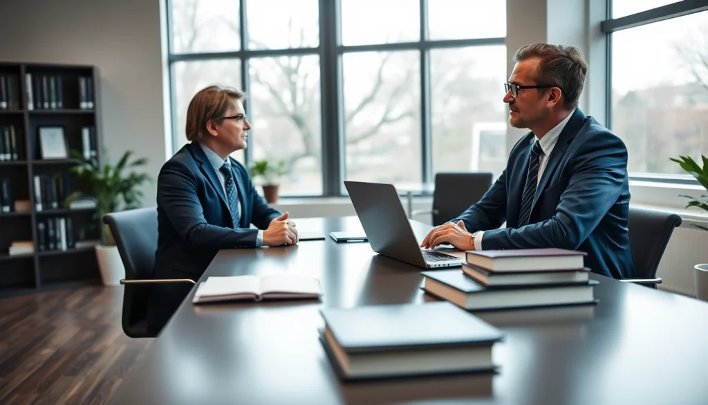 Data privacy & corporate compliance lawyers India discussing legal strategies in a professional office setting.