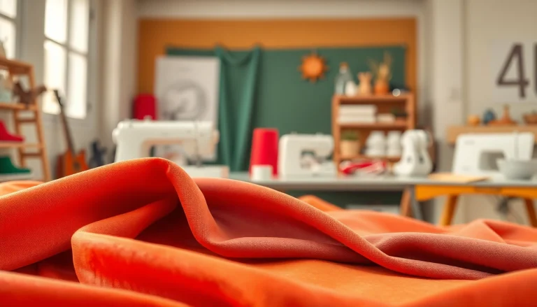 Punta di Roma stof met rijke textuur en kleuren in een heldere studio.