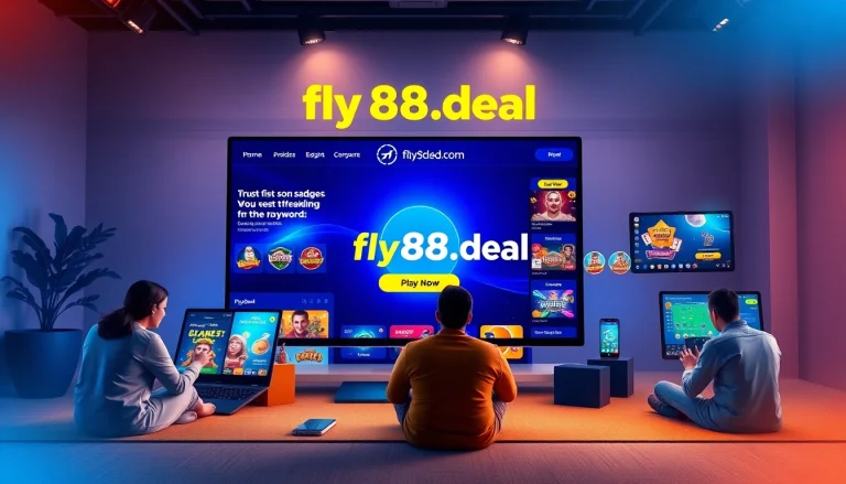 Experience the engaging interface of fly88.deal with vibrant gaming options and user-friendly design.