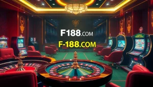 Experience thrilling gambling action on F168.COM with interactive gaming elements and a luxurious casino atmosphere.
