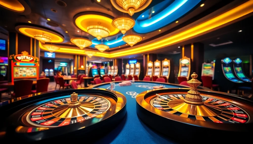 Experience the thrill of 888b com with vibrant casino games and stylish interiors.