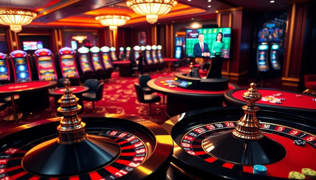 Experience thrilling games at w88 with vibrant casino tables and interactive dealers.