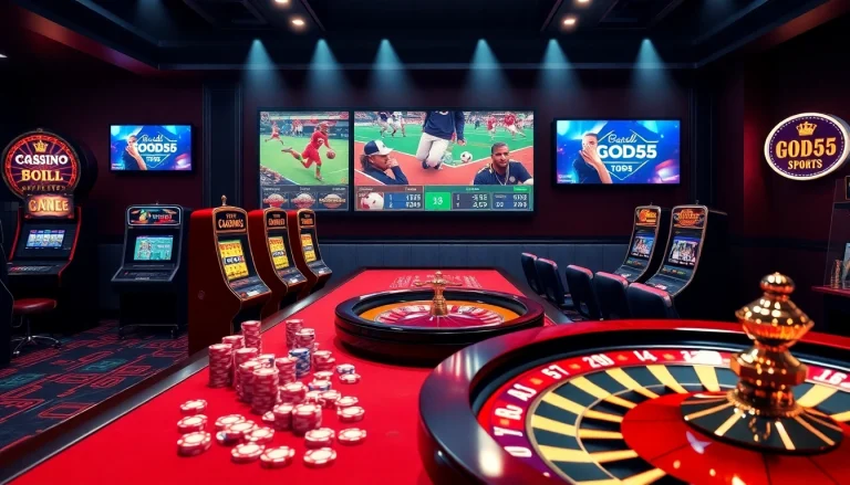 Experience the excitement of god55 sports with vibrant online casino games and betting.