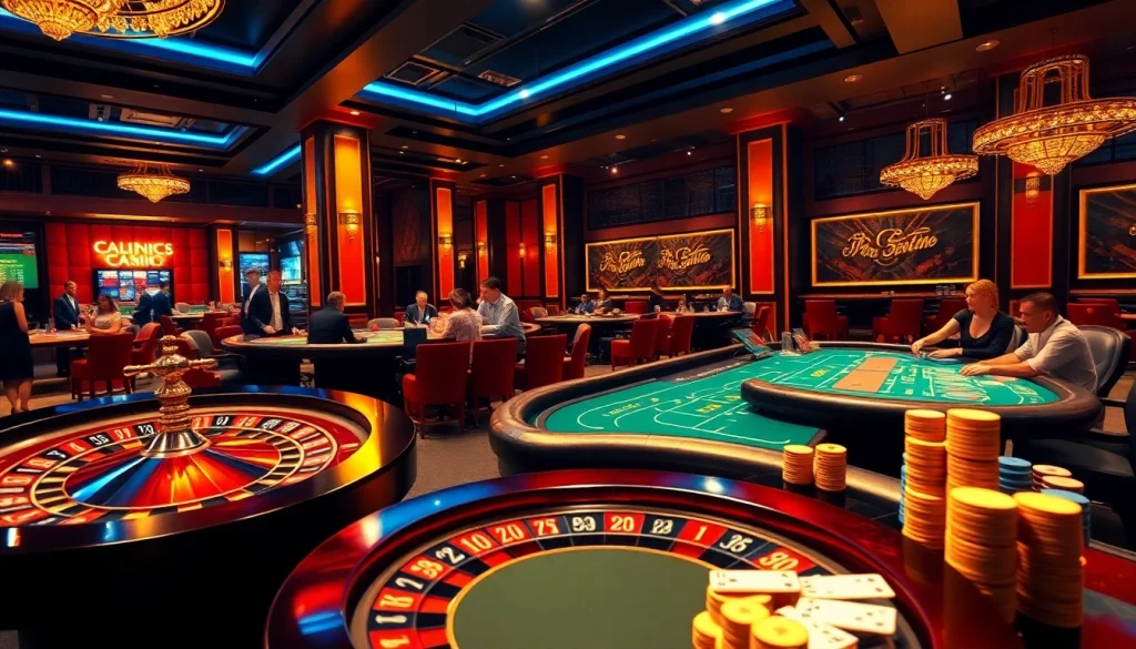 Experience high-stakes excitement at Trang chủ S88VIP, featuring luxurious casino tables and vibrant online gambling action.