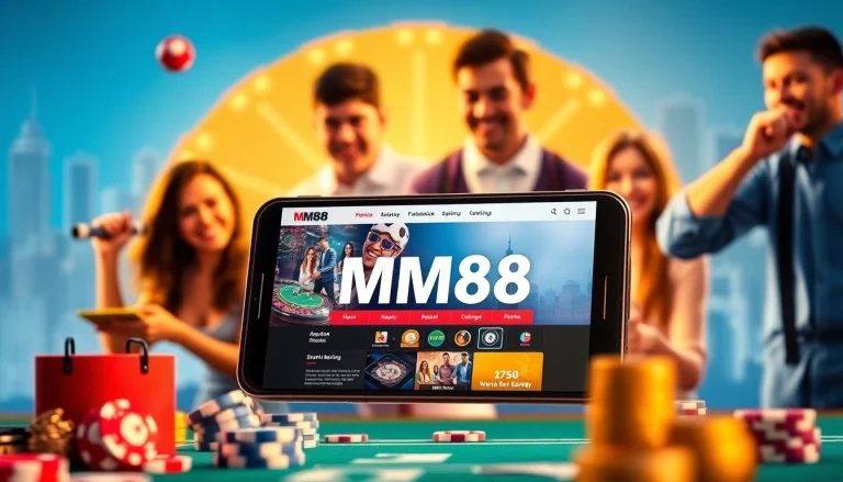 Online gaming experience at https://mm88.agency/ showcasing vibrant gaming interface and diverse players.