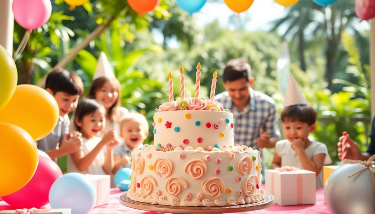 Celebrate a joyful Singapore birthday party with colorful decorations and a festive atmosphere.