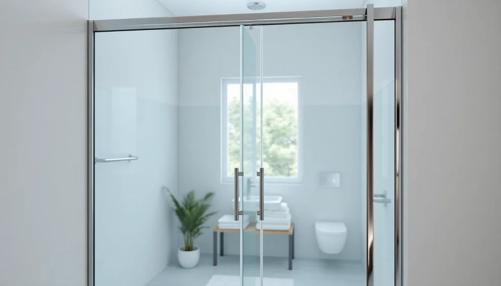 Enhance your space with a sliding door shower screen blending elegance and functionality.