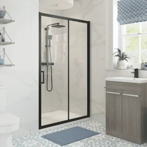 elite-matt-black-1200mm-sliding-shower-door-shower-enclosure-239241-dv-p