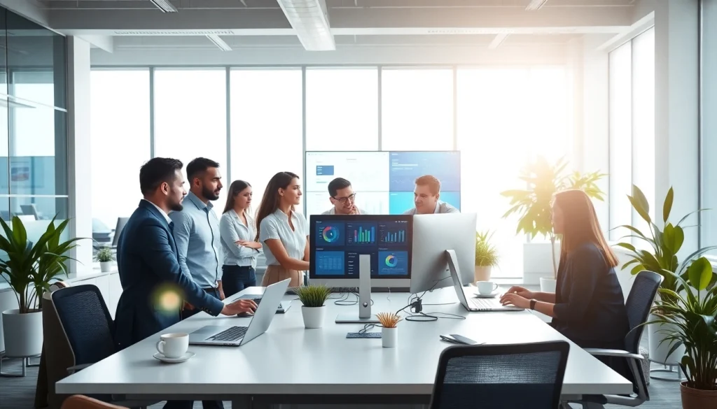 zirvegrupbilgisayar teknolojilerini tanıtan profesyonel bir çalışma ortamı