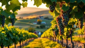 Enjoy wineries in Clarksburg with scenic vineyard vistas and rich grapevines.