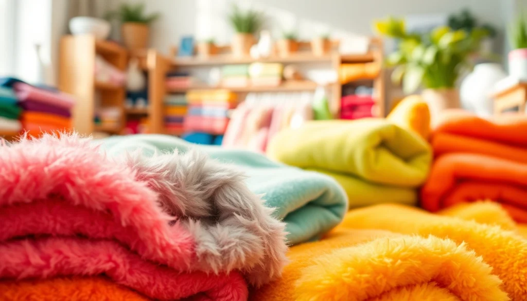 Koop fleece stof per meter in diverse kleuren en texturen bij een creatieve leverancier.